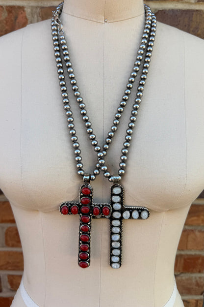 Cross Cross Necklace