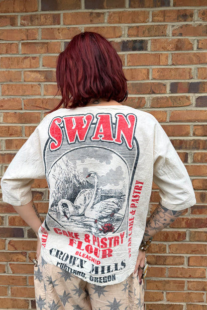 Swan Lake Oversized Cotton Top