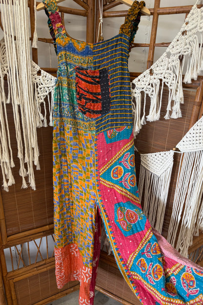 Kantha Overalls Combo E