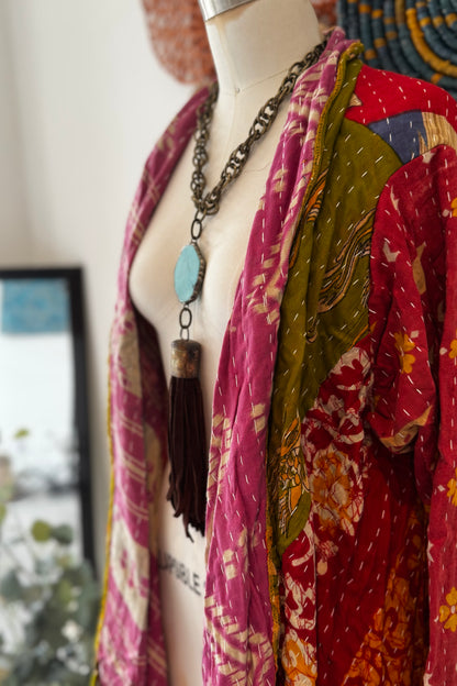 Kantha Sunrise Duster Combo H