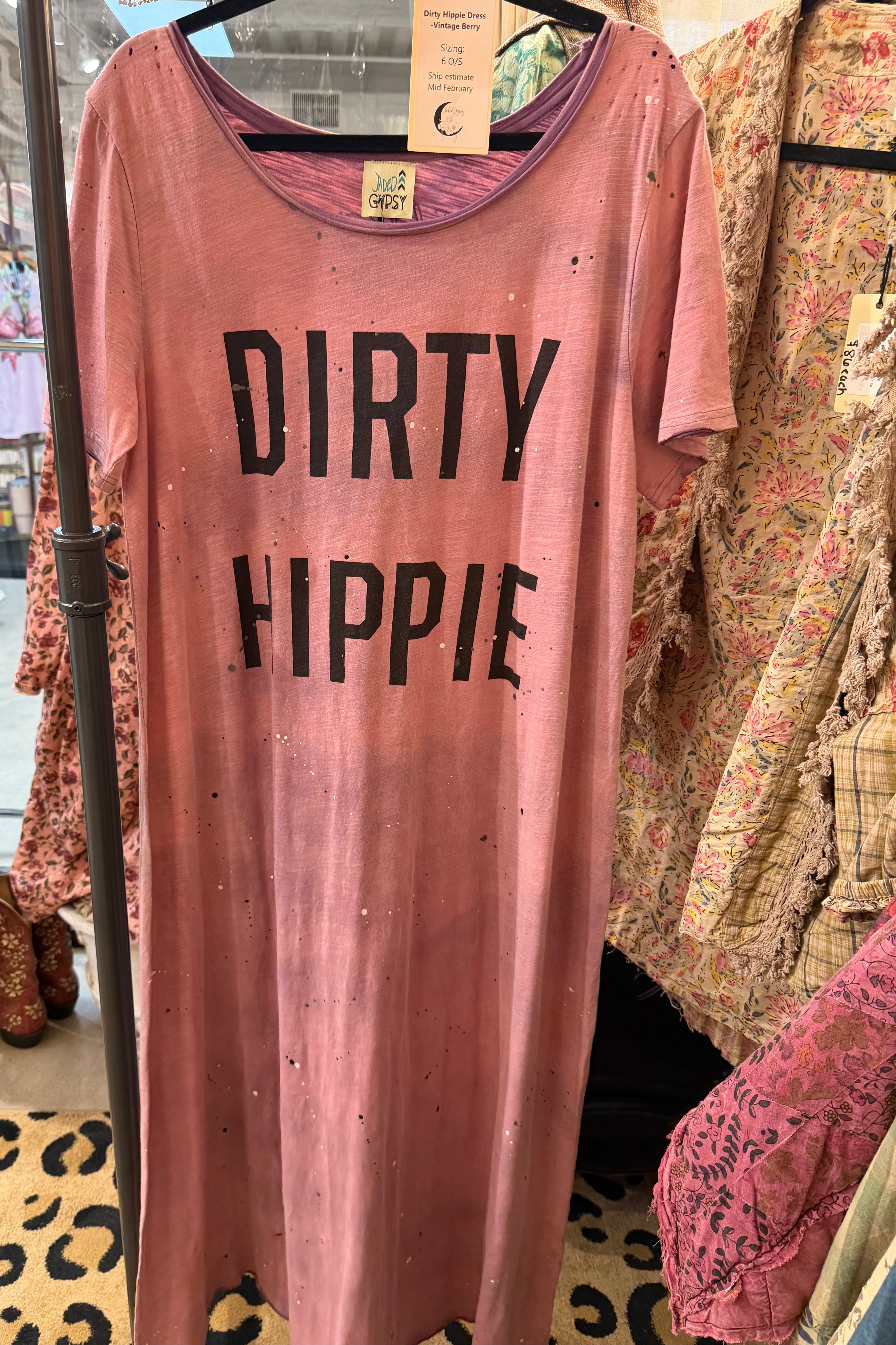 PRE ORDER (ships late February)Dirty Hippie in Vintage Berry