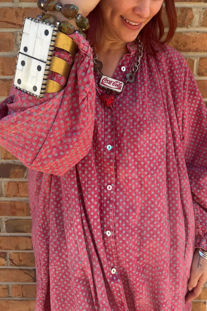 Big Vintage Domino Cuff