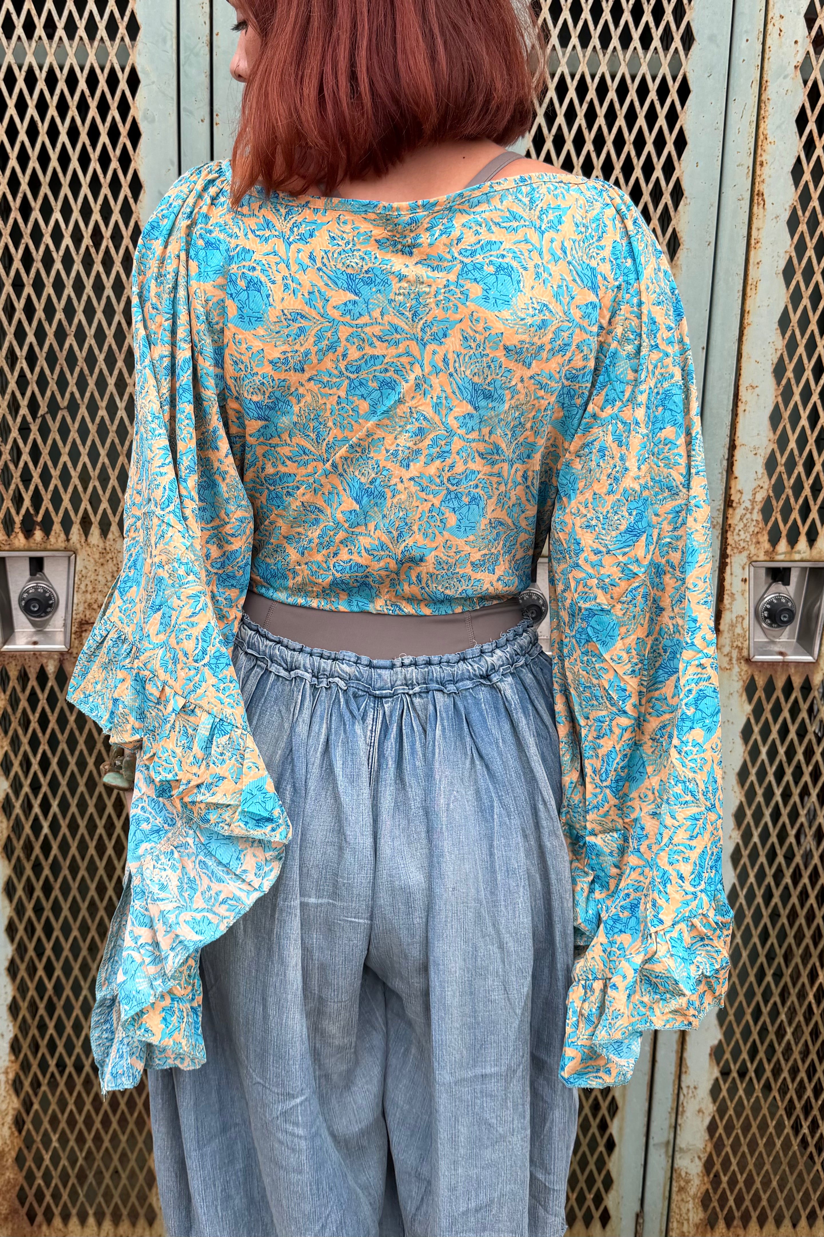 Butterfly Center Cinched Top Combo G