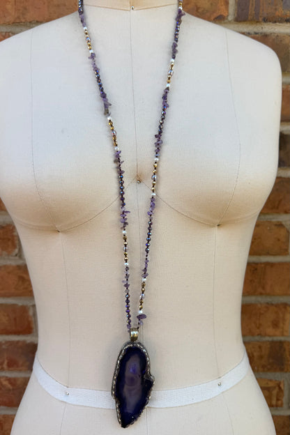 Geo Slab Necklace