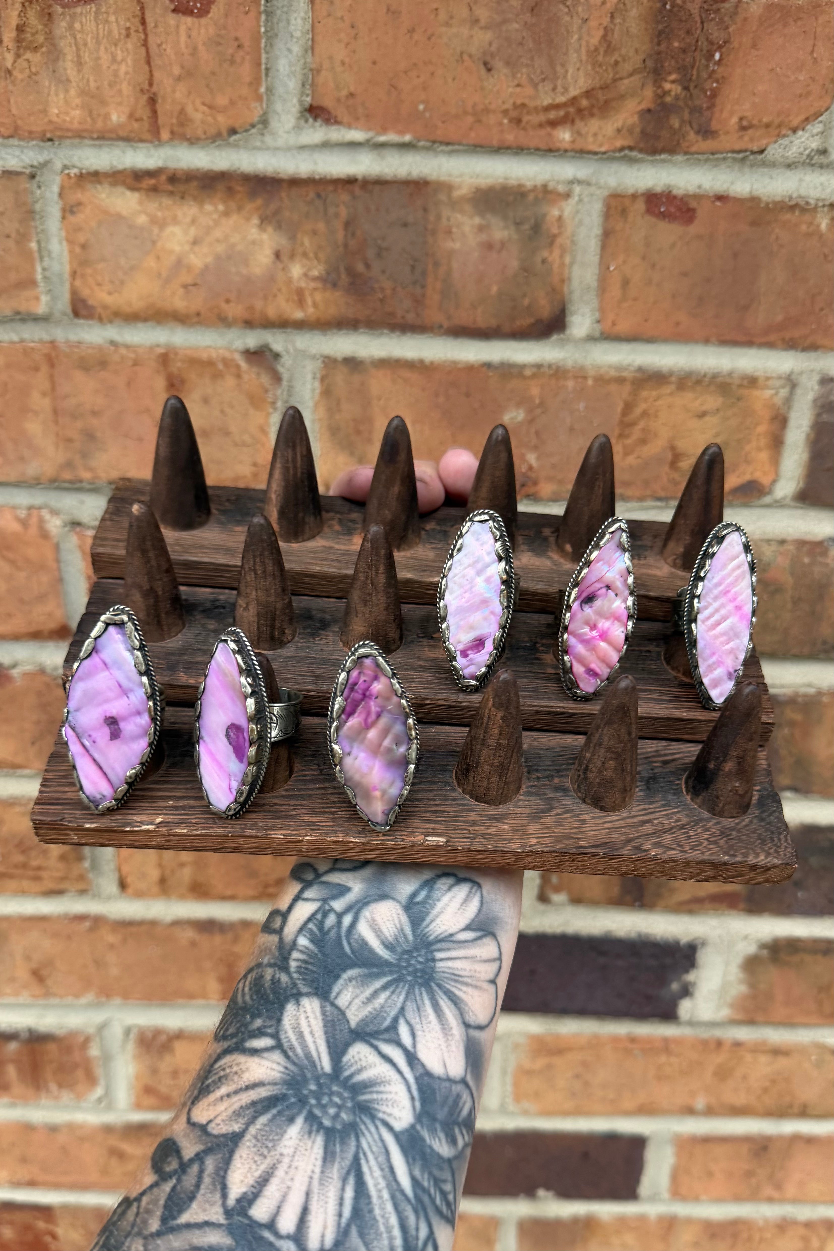 Shades of Pinks and Purples Ring