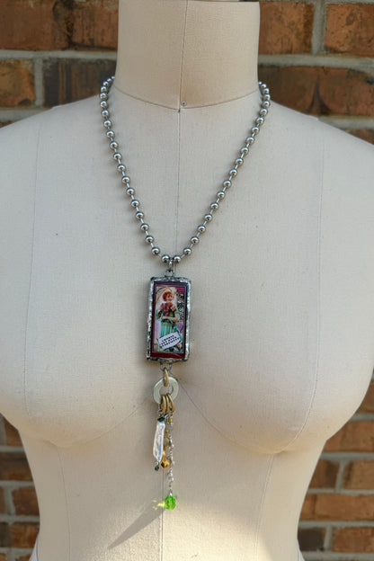 Choose Joy Necklace  Domino Drop