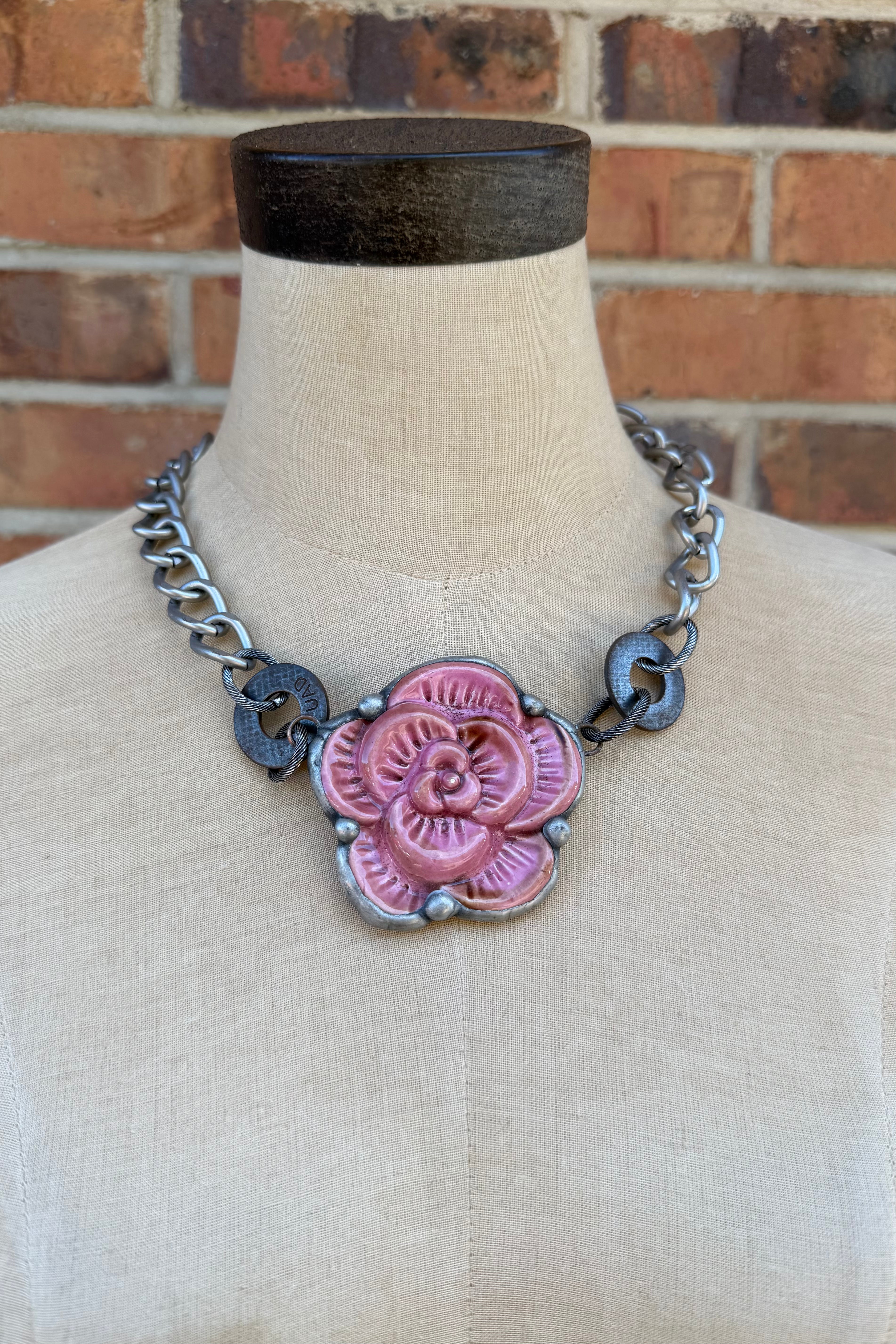 Coming Up Roses Necklace