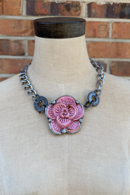 Coming Up Roses Necklace