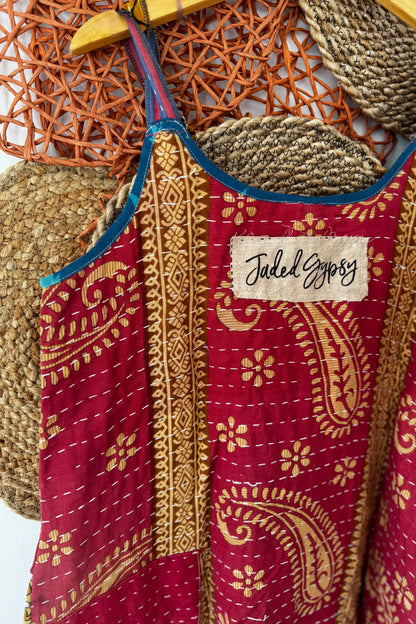 Kantha Sunrise Romper Combo F