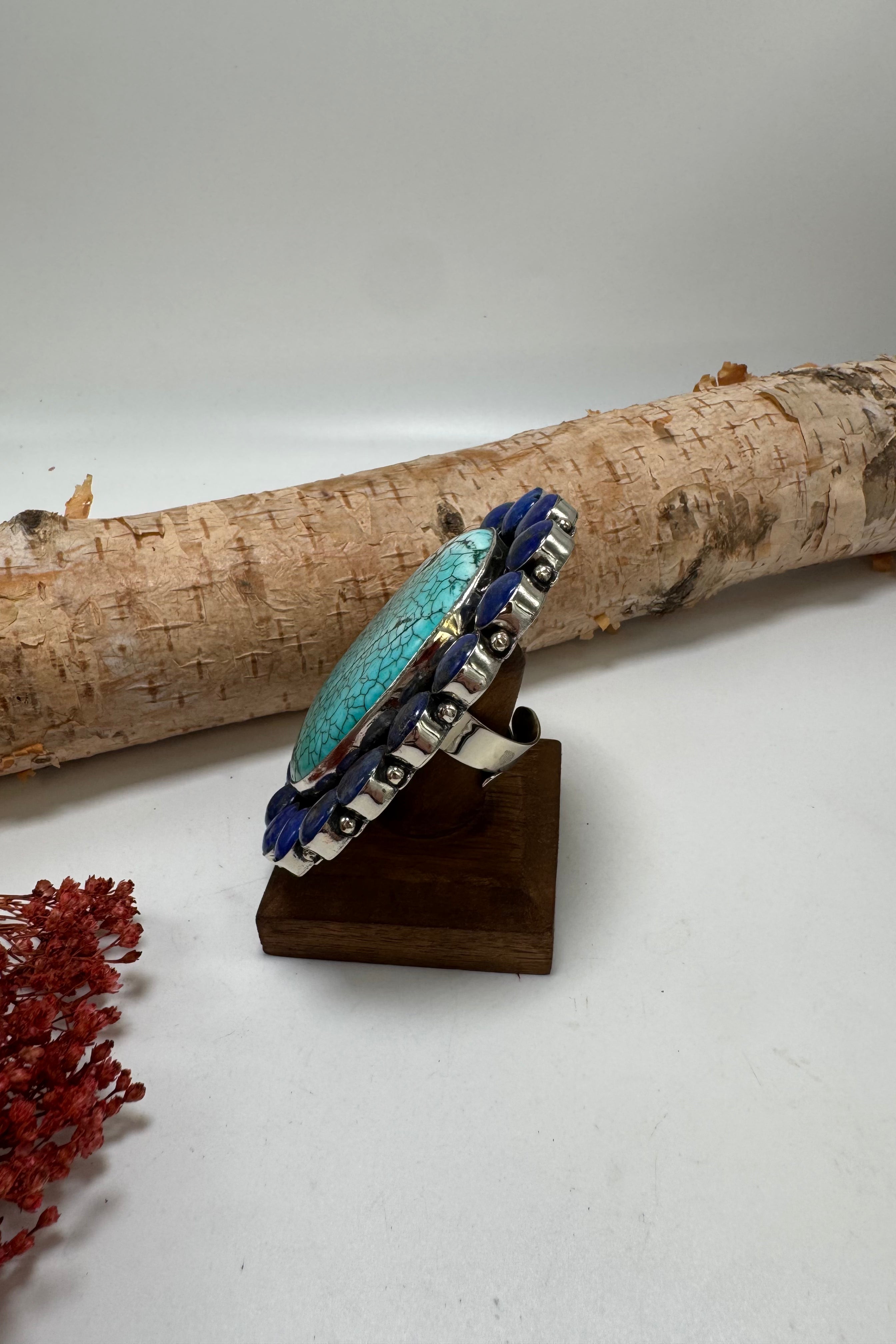 Big Ocean Blue Ring