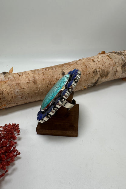 Big Ocean Blue Ring