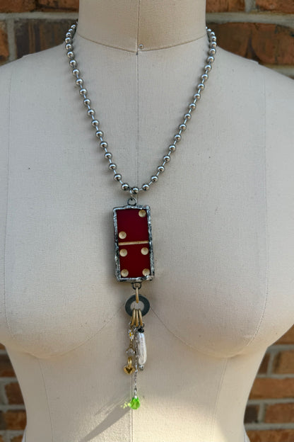 Choose Joy Necklace  Domino Drop