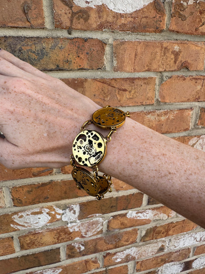 Inner Ticking Wrist Bracelet