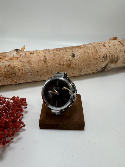Filigree Black Watch Ring