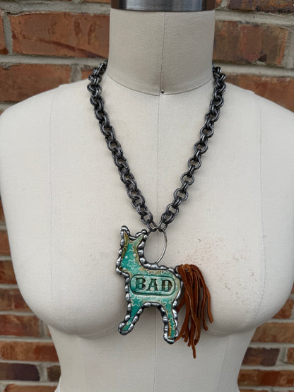 Badass With Leather Tassel
