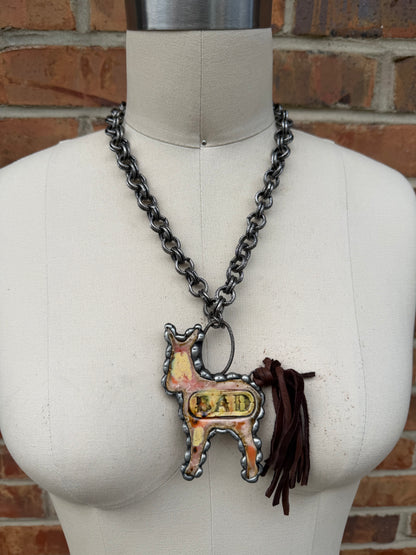 Badass With Leather Tassel