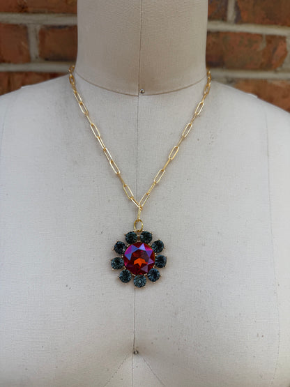 Sparkle Flower Necklace