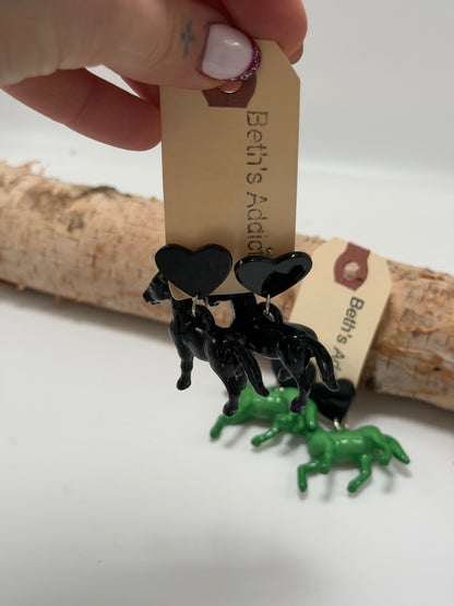 Horse’in Around Earring