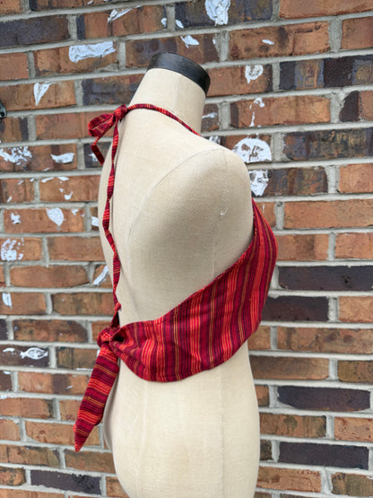 Sale - Mushroom Embroidered Halter