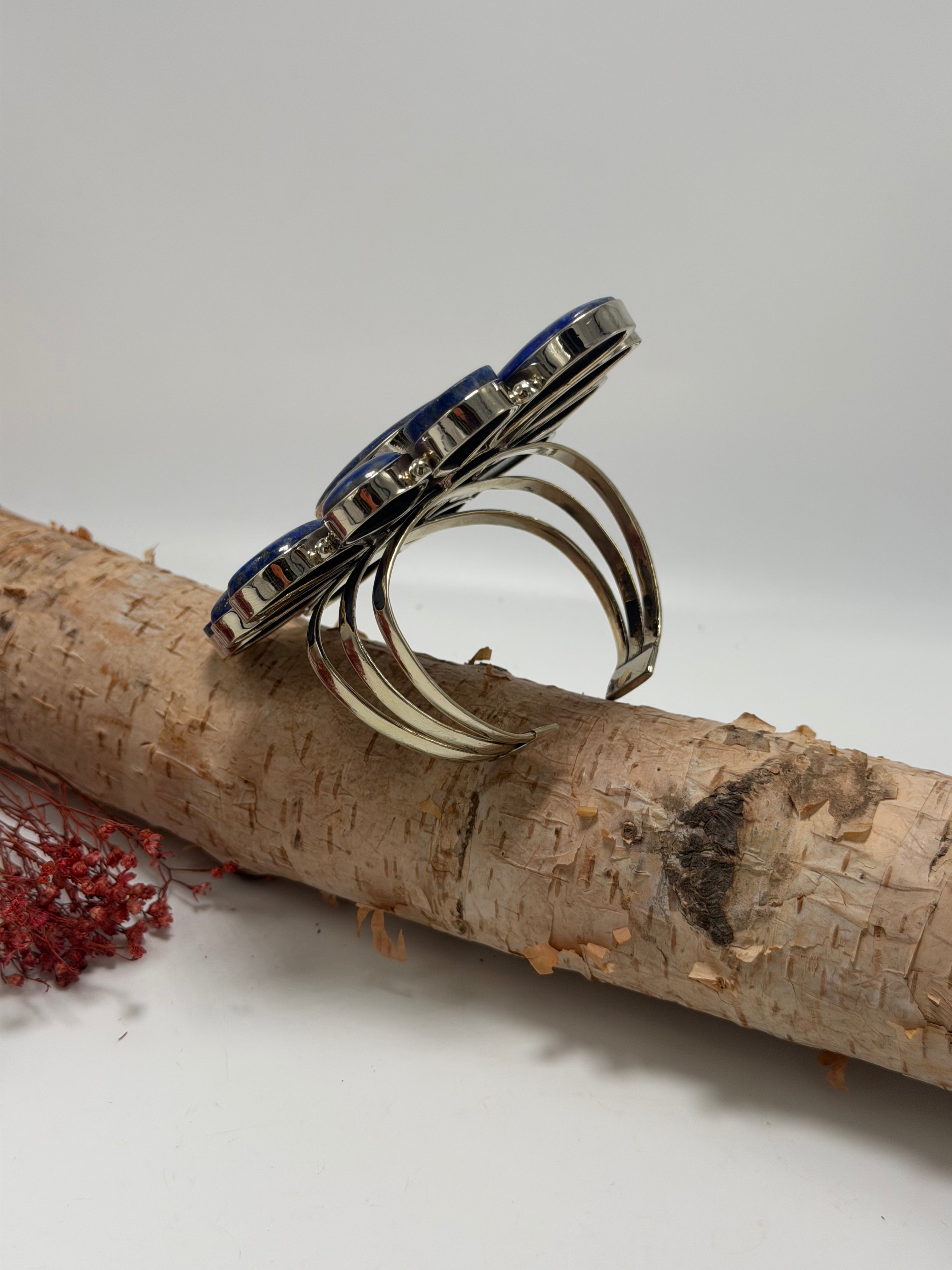 Giant Lapis Cuff