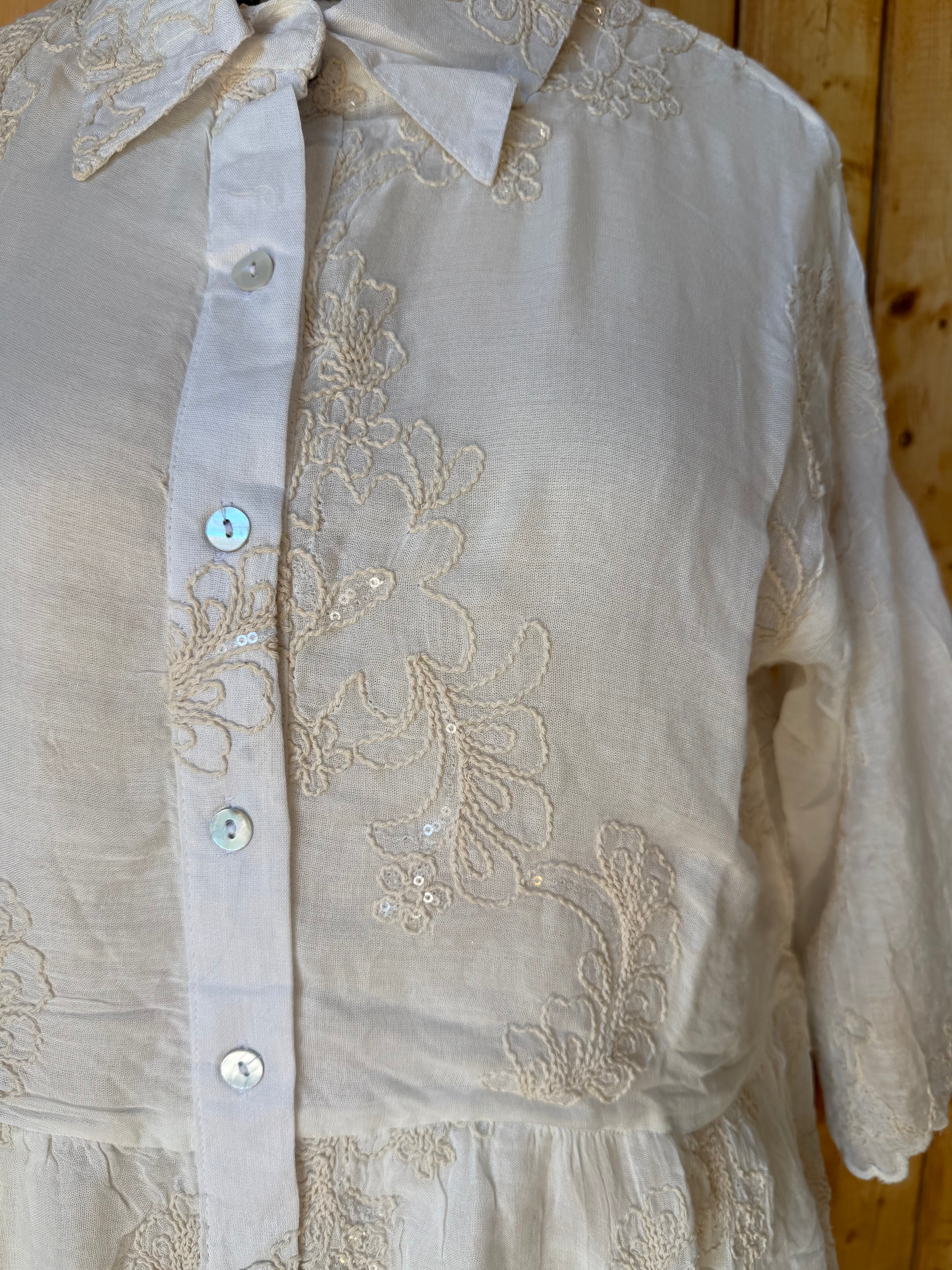 Embroidered Summer Dress