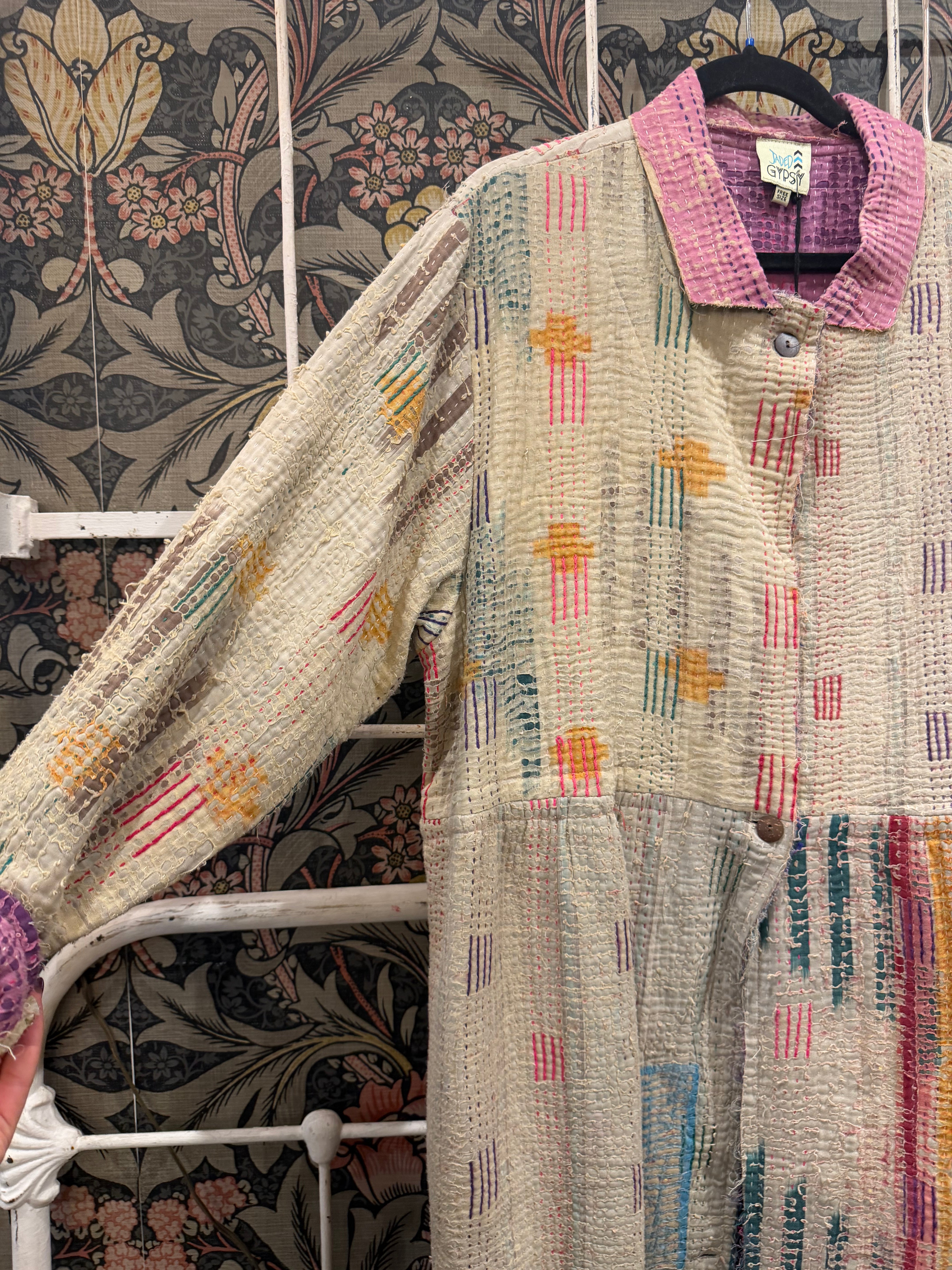 Preorder - Kantha Sunrise Coat - 183