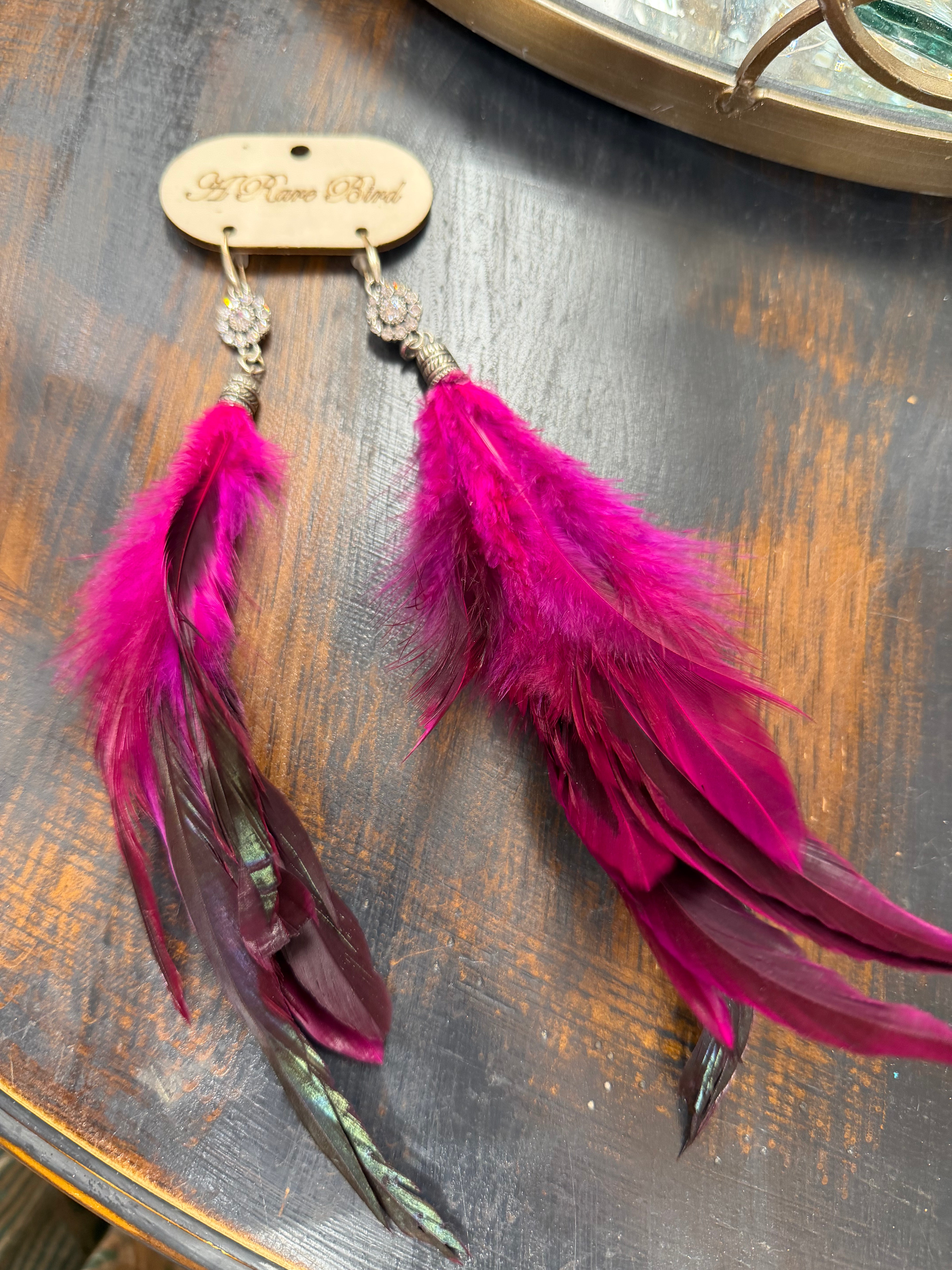 Fancy Feather Earrings