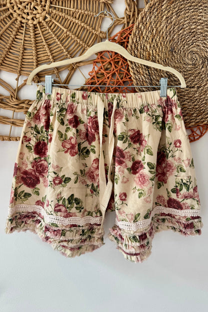 Full Bloom Floral Short