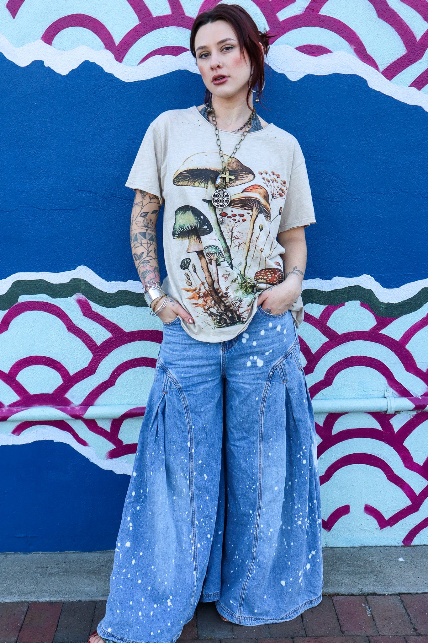In Your Dreams Wide Leg Flare Pants