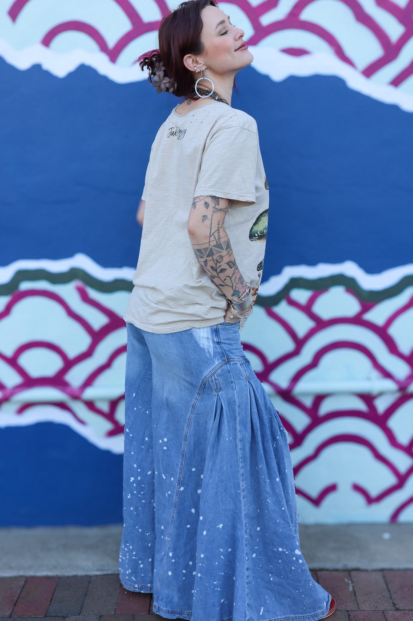 In Your Dreams Wide Leg Flare Pants