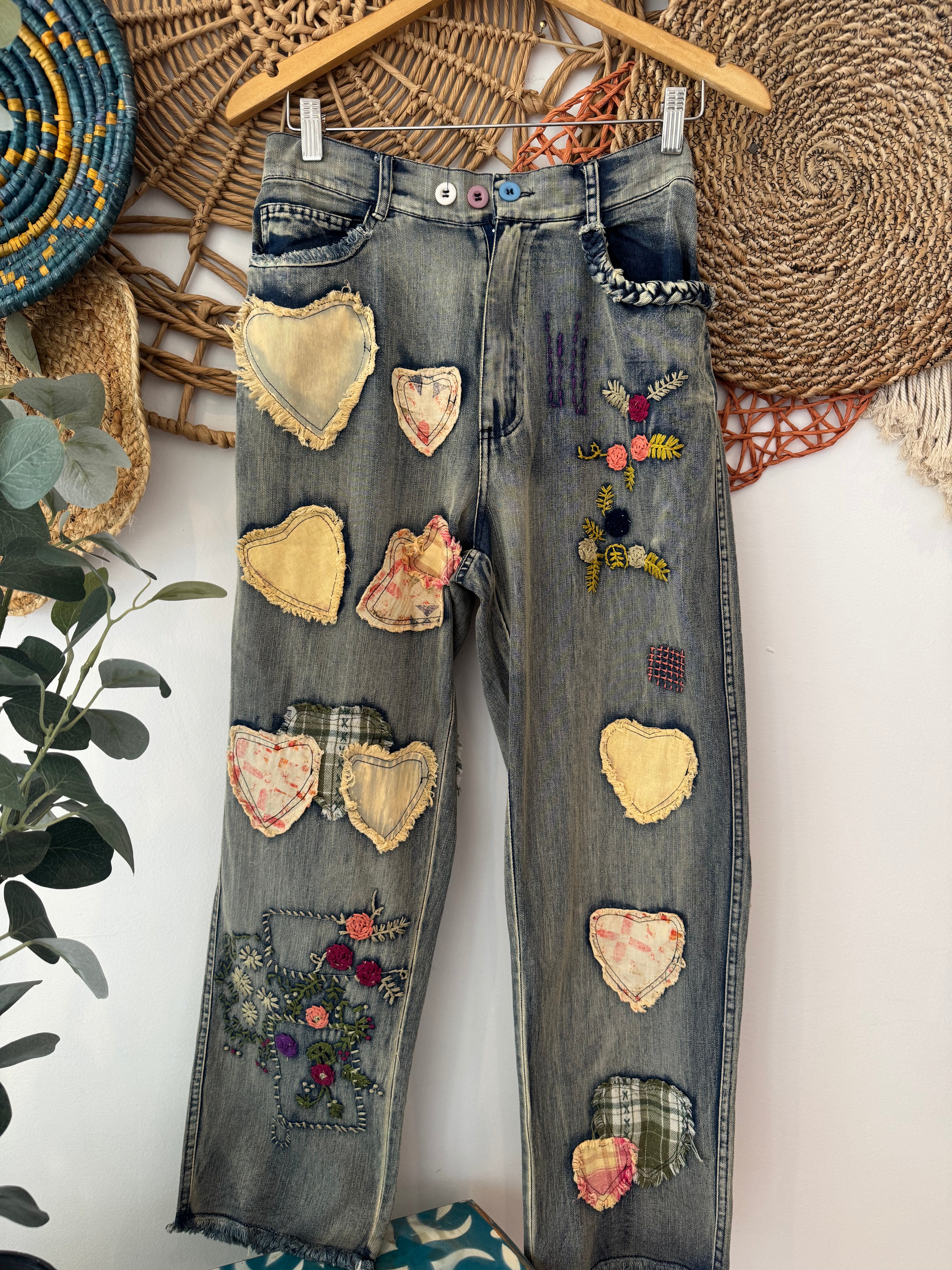 Heart Eyes For You Patched Pant