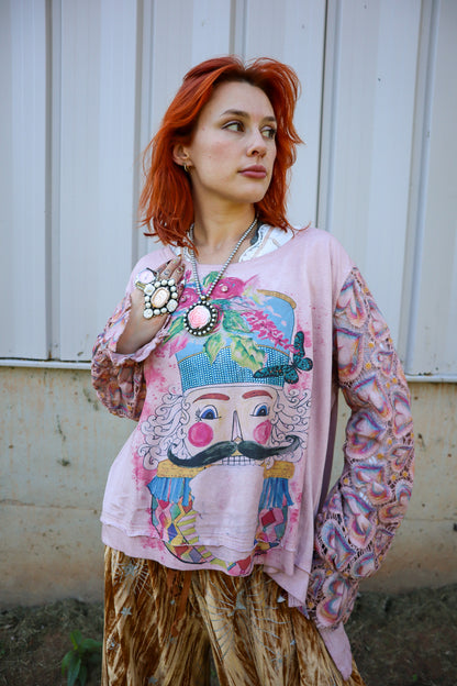 Nutcracker Pullover Top