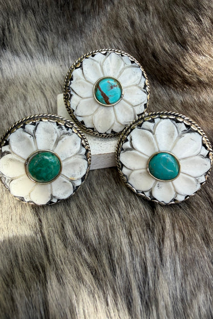 White Flower Ring