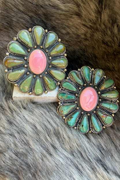 Oval Turquoise Statement Ring