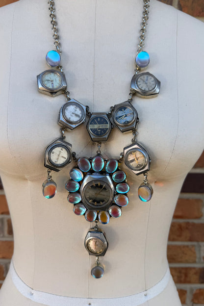 Clock Clock oh another Clock Watch Necklace