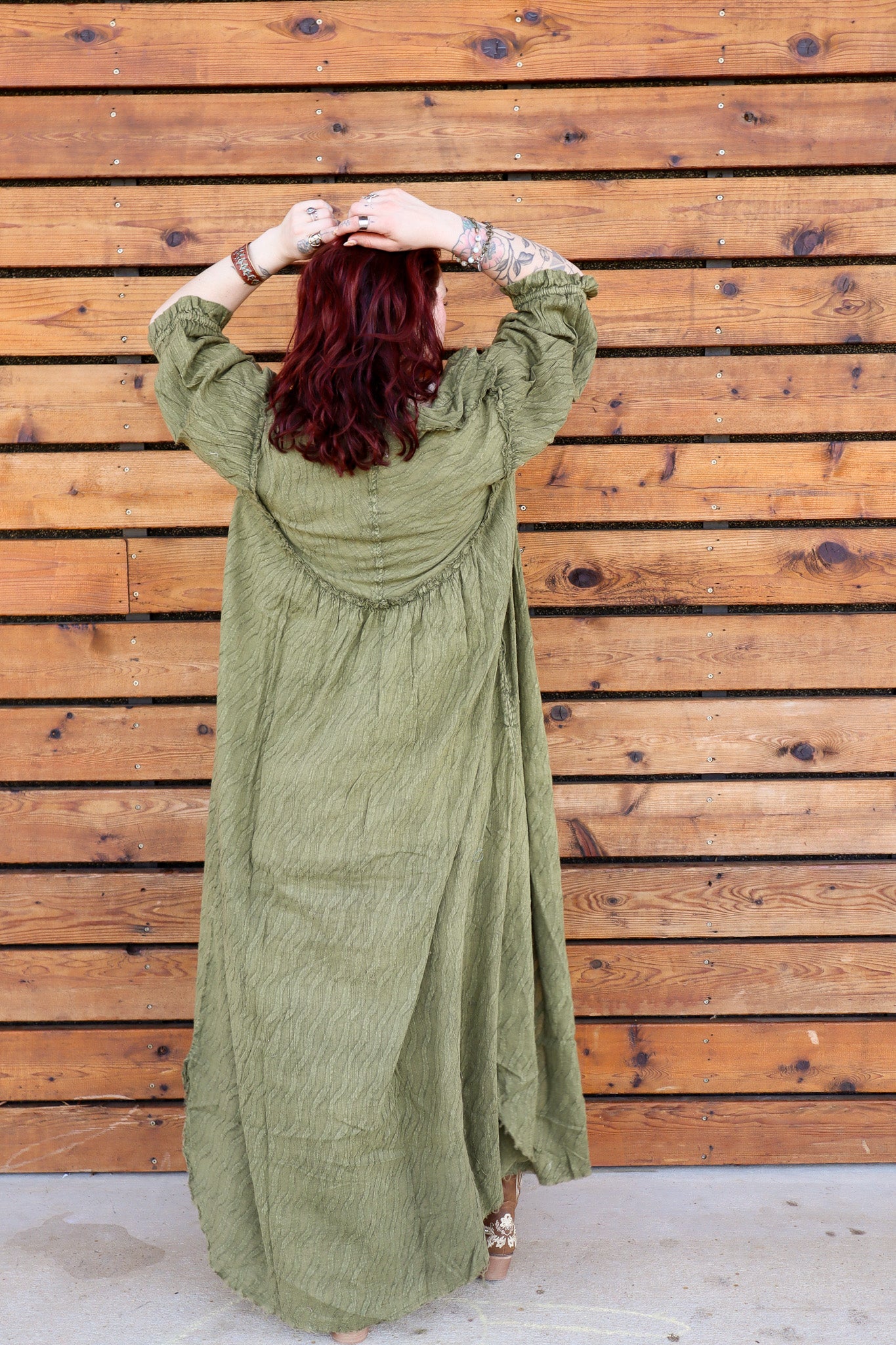 Evening Waves Duster Dress