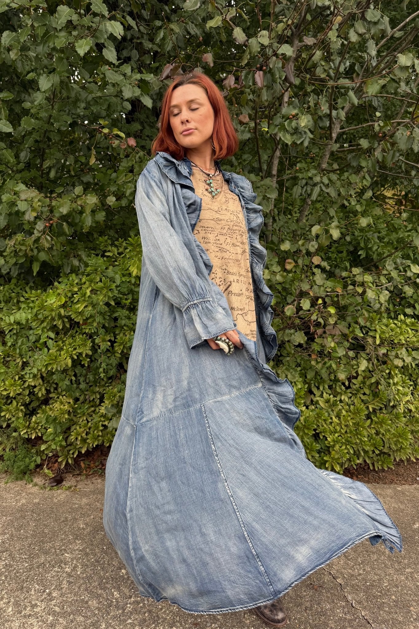 A Ruffle In Time Dress - ivyandlavyboutique Jaded Gypsy