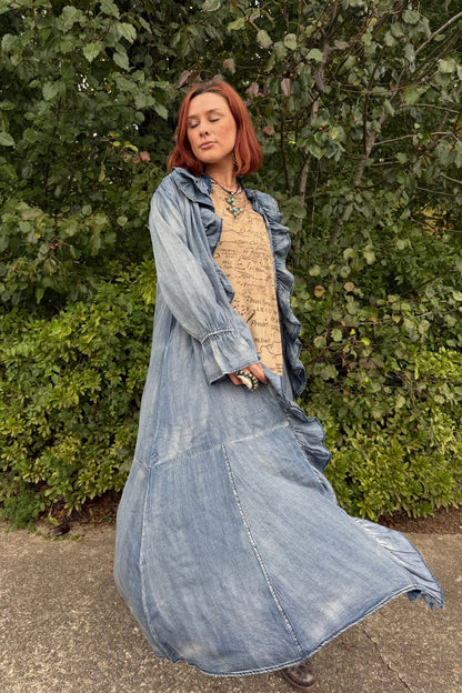 A Ruffle In Time Dress - ivyandlavyboutique Jaded Gypsy