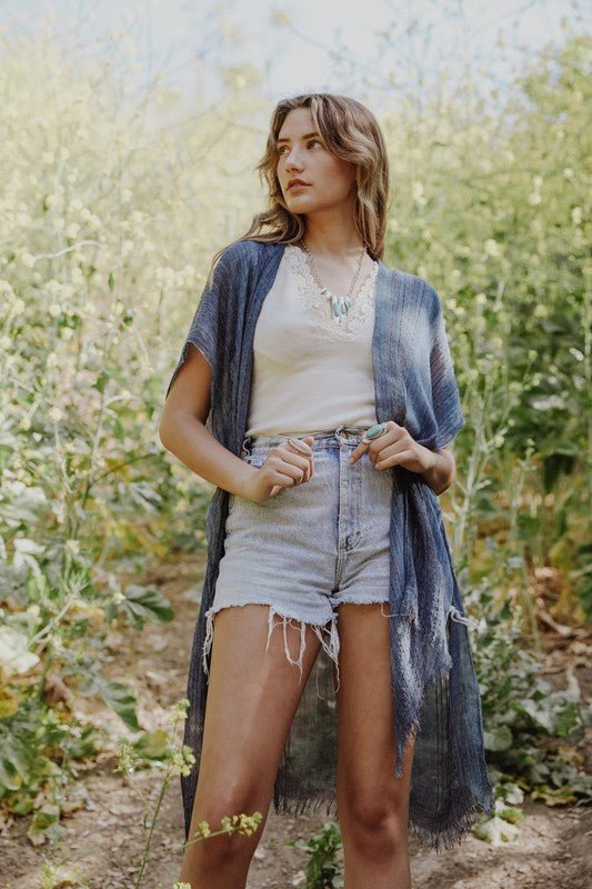 A Walk In The Woods Kimono - ivyandlavyboutique Leto Accessories