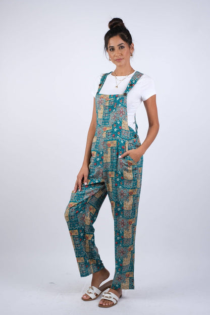 Abstract Array Blockprint Overall: 4 / One Size - ivyandlavyboutique Sacred Threads