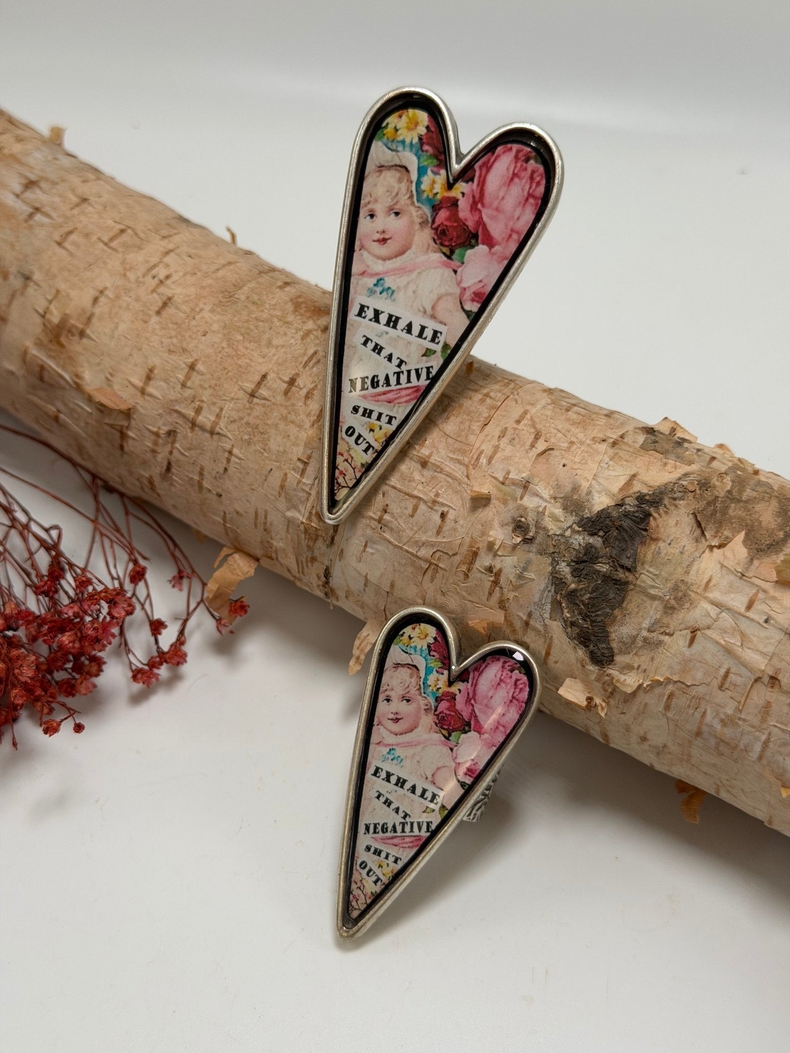 Abstract Heart Ring - ivyandlavyboutique ivyandlavyboutique