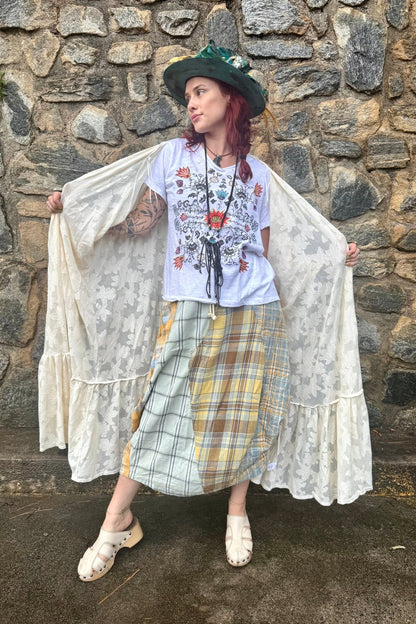 All Over Lace Open Front Kimono - ivyandlavyboutique Oli&Hali