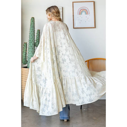 All Over Lace Open Front Kimono - ivyandlavyboutique Oli&Hali