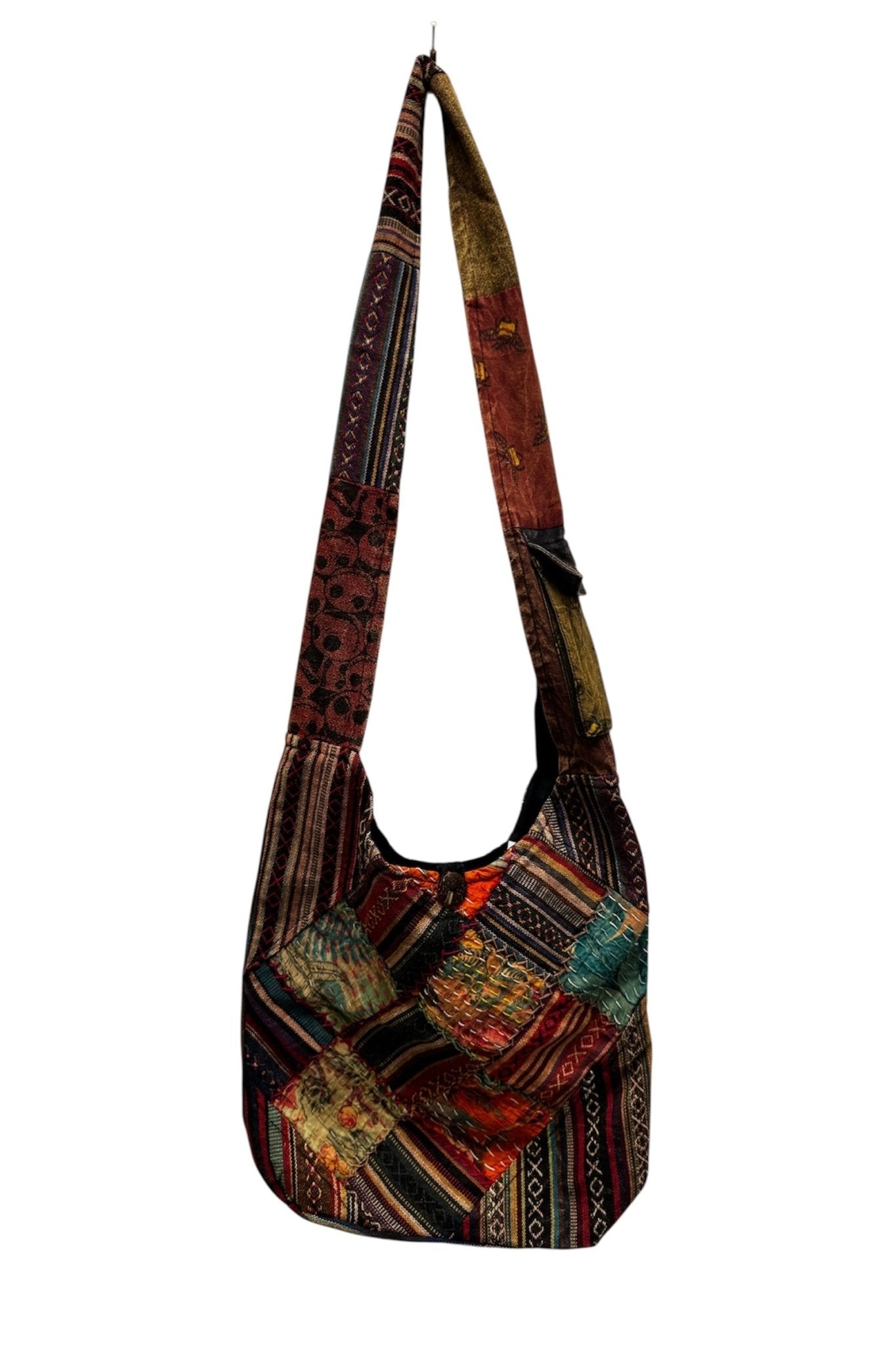 All Patched Up Hippie Bag Combo 2 - ivyandlavyboutique Kathmandu Imports