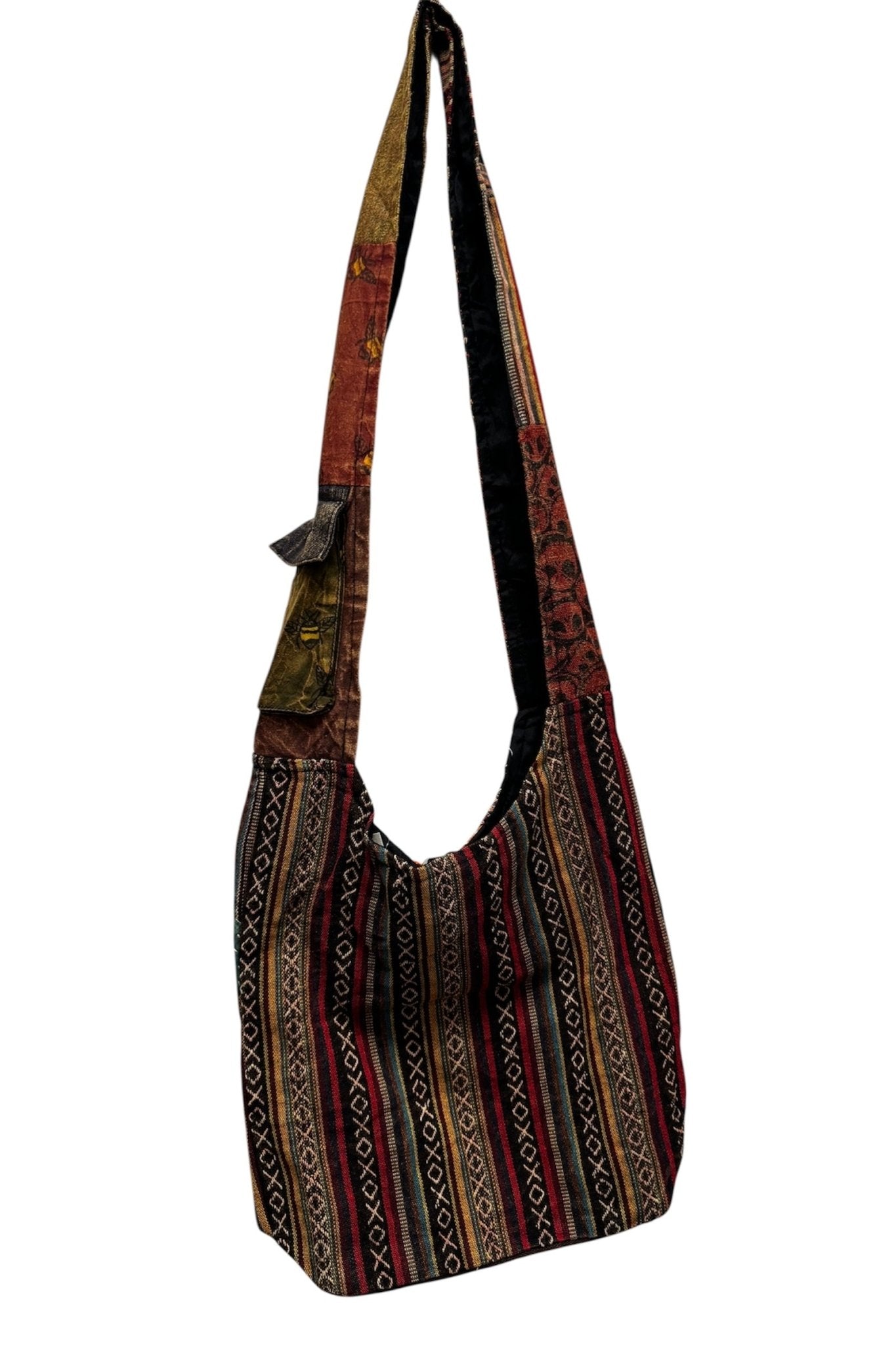 All Patched Up Hippie Bag Combo 2 - ivyandlavyboutique Kathmandu Imports