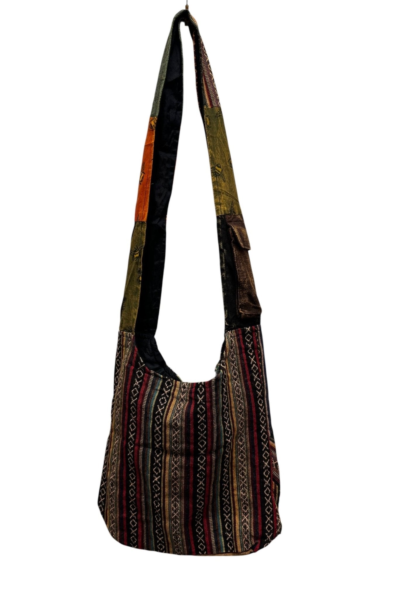 All Patched Up Hippie Bag Combo 4 - ivyandlavyboutique Kathmandu Imports