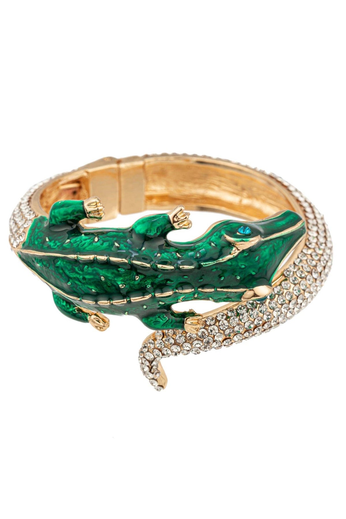 Alligator Cuff Bracelet - ivyandlavyboutique Eye Candy Los Angeles
