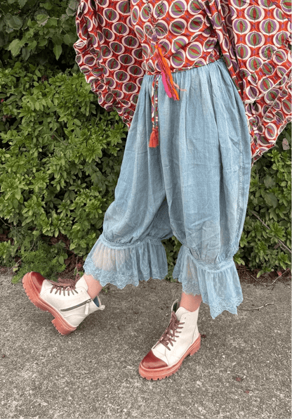 Alluring Romance Bloomers - Chambray : ONE SIZE - ivyandlavyboutique Jaded Gypsy