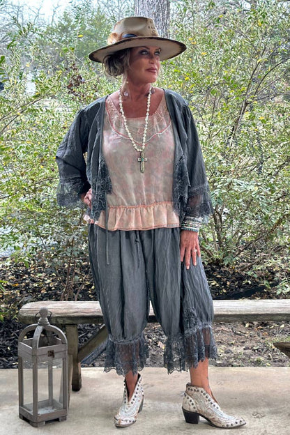 Alluring Romance Bloomers - Charcoal - ivyandlavyboutique Jaded Gypsy