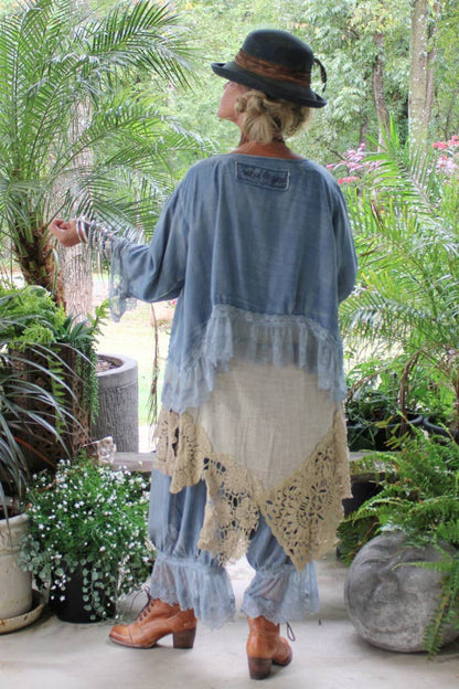 Alluring Romance Jacket - Chambray: One Size - ivyandlavyboutique Jaded Gypsy